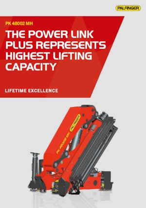 Гідравлічні вантажні крани Palfinger PK 48002 MH A