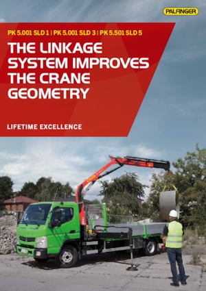 Гідравлічні вантажні крани Palfinger PK 5.001 SLD 1 C