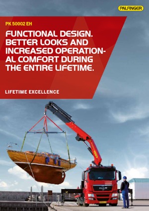 Гідравлічні вантажні крани Palfinger PK 50002 EH A
