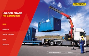 Гідравлічні вантажні крани Palfinger PK 53002 SH A