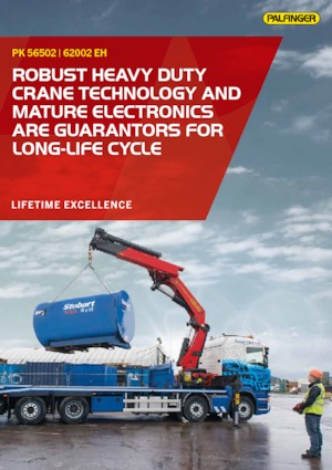 Гідравлічні вантажні крани Palfinger PK 62002 EH E