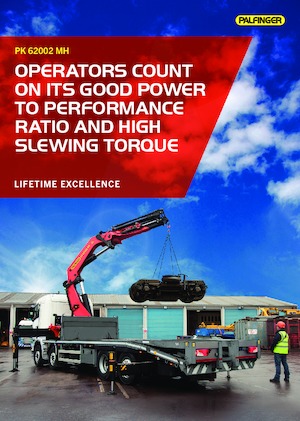 Гідравлічні вантажні крани Palfinger PK 62002 MH E