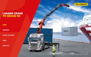 Гідравлічні вантажні крани Palfinger PK 65002 SH A