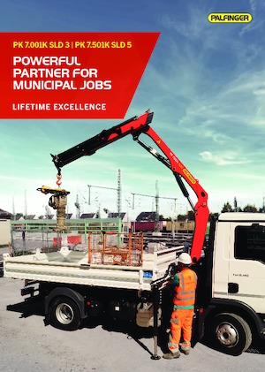 Гідравлічні вантажні крани Palfinger PK 7.501K SLD 5 A