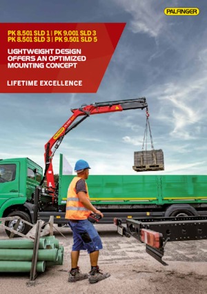 Гідравлічні вантажні крани Palfinger PK 8.501 SLD 1 C