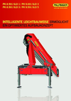 Гідравлічні вантажні крани Palfinger PK 8.501 SLD 3 B