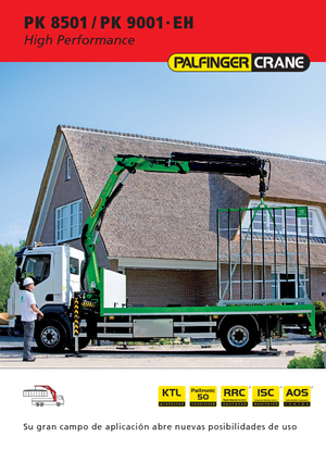 Гідравлічні вантажні крани Palfinger PK 8501