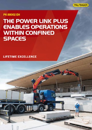 Гідравлічні вантажні крани Palfinger PK 88002 EH A