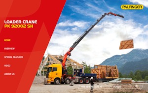 Гідравлічні вантажні крани Palfinger PK 92002 SH F