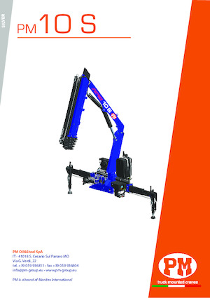 Гідравлічні вантажні крани PM PM 10 S