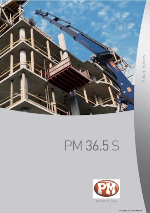 Гідравлічні вантажні крани PM PM 36.5 S