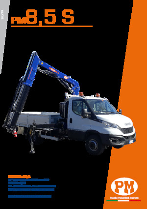 Гідравлічні вантажні крани PM PM 8.5 S