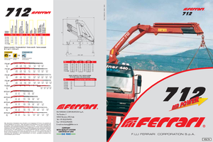 Гідравлічні вантажні крани Ferrari® SC 712 A4 