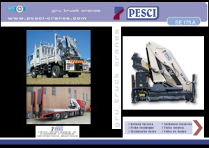 Гідравлічні вантажні крани Pesci SE 175A