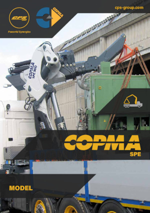 Гідравлічні вантажні крани COPMA 2000 SPE 900.6