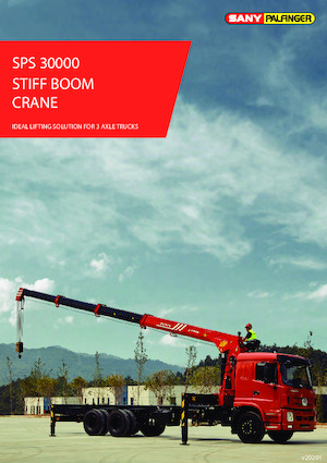 Гідравлічні вантажні крани Sany SPS 30000 C