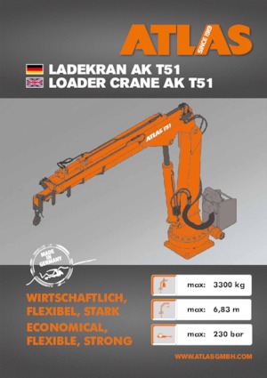 Гідравлічні вантажні крани Atlas T 51 A27