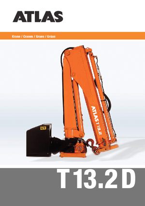Гідравлічні вантажні крани T-Atlas TLC T 13.2 D A 26