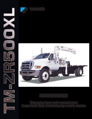 Гідравлічні вантажні крани Tadano TM-ZR506XL