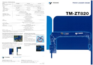 Гідравлічні вантажні крани Tadano TM-ZT825