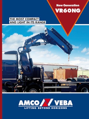 Гідравлічні вантажні крани Amco Veba VR60NG-6 S J2006 