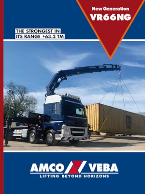 Гідравлічні вантажні крани Amco Veba VR66NG-6 S 