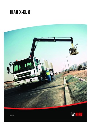 Гідравлічні вантажні крани Hiab X-CL 8-3 