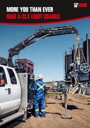 Гідравлічні вантажні крани Hiab X-CLX 112 E-1 