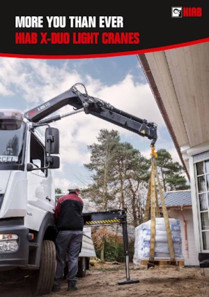 Гідравлічні вантажні крани Hiab X-Duo 058 BS-1