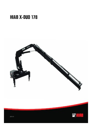 Гідравлічні вантажні крани Hiab X-Duo 178 E-5