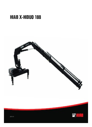 Гідравлічні вантажні крани Hiab X-HiDuo 188 BS-2