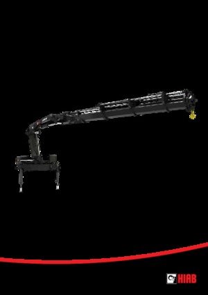 Гідравлічні вантажні крани Hiab X-HiPro 262 E-5 Jib 45 X-3