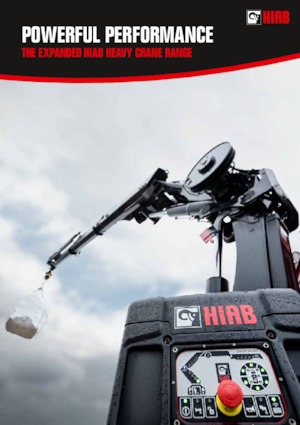Гідравлічні вантажні крани Hiab X-HiPro 362 EP-5 