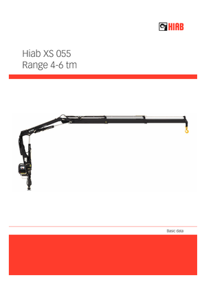 Гідравлічні вантажні крани Hiab XS 055 B-2 Duo
