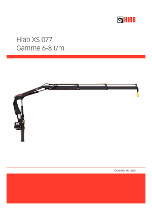 Гідравлічні вантажні крани Hiab XS 077 B-2 HIDUO