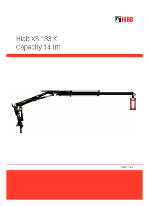 Гідравлічні вантажні крани Hiab XS 133 K-2 PRO
