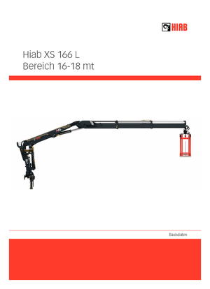 Гідравлічні вантажні крани Hiab XS 166 DLS-4 PRO