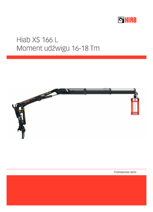 Гідравлічні вантажні крани Hiab XS 166 DLS-4 PRO