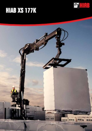 Гідравлічні вантажні крани Hiab XS 177 K-2 PRO