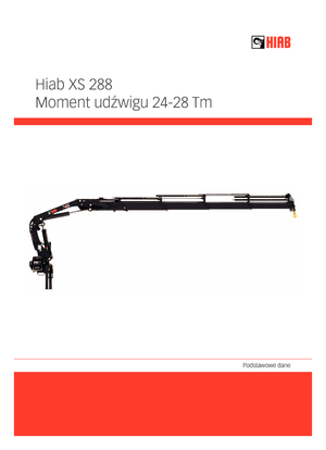 Вантажопідйомні крани Hiab XS 288 E-6 HIDUO