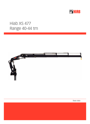 Гідравлічні вантажні крани Hiab XS 477 E-8 HIPRO CD