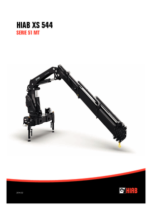 Гідравлічні вантажні крани Hiab XS 544 E-6 HIPRO