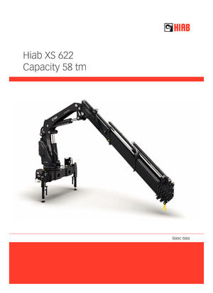 Гідравлічні вантажні крани Hiab XS 622 E-6 HIPRO