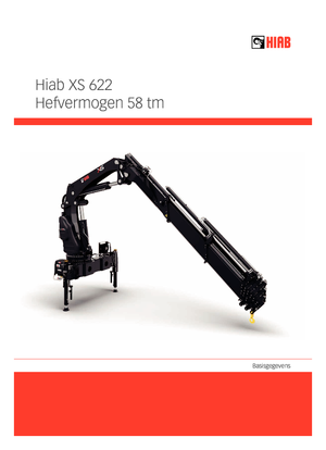 Гідравлічні вантажні крани Hiab XS 622 EP-4 HIPRO