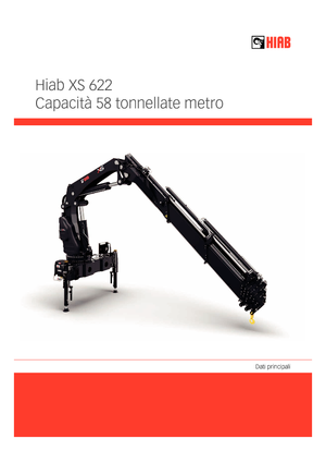 Гідравлічні вантажні крани Hiab XS 622 EP-4 HIPRO