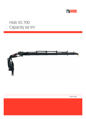 Гідравлічні вантажні крани Hiab XS 700 E-9 HIPRO CD