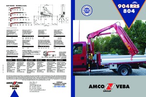 Гідравлічні вантажні крани Amco Veba 904-4 S
