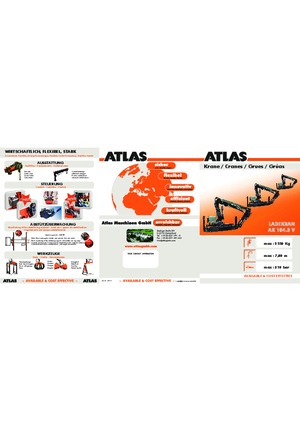 Гідравлічні вантажні крани Atlas AK 104.3 V A11