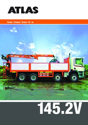 Гідравлічні вантажні крани Atlas AK 145.2 V A12