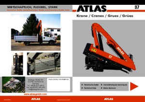 Гідравлічні вантажні крани Atlas AK 37.3